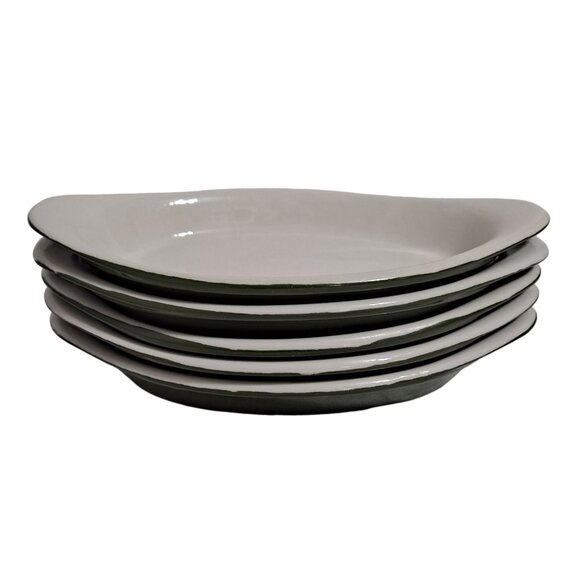 Vintage Tepco Resturantware Dishes Au Gratin Pot Pie 1950s Lot x 5 READ USA - Picture 1 of 11
